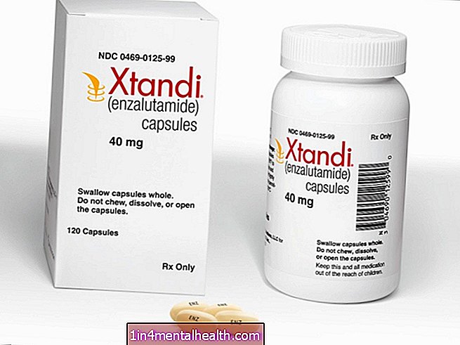 Xtandi (enzalutamīds) - prostata - prostatas vēzis